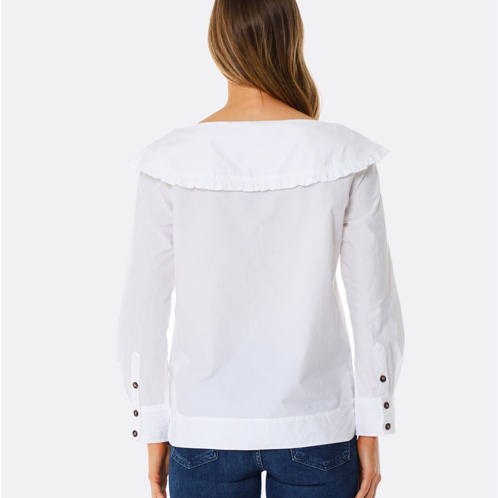 GANNI poplin cotton blouse - Picture 2 of 10